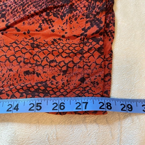 Nostalgia Red Snake Print Pants - Picture 10 of 10